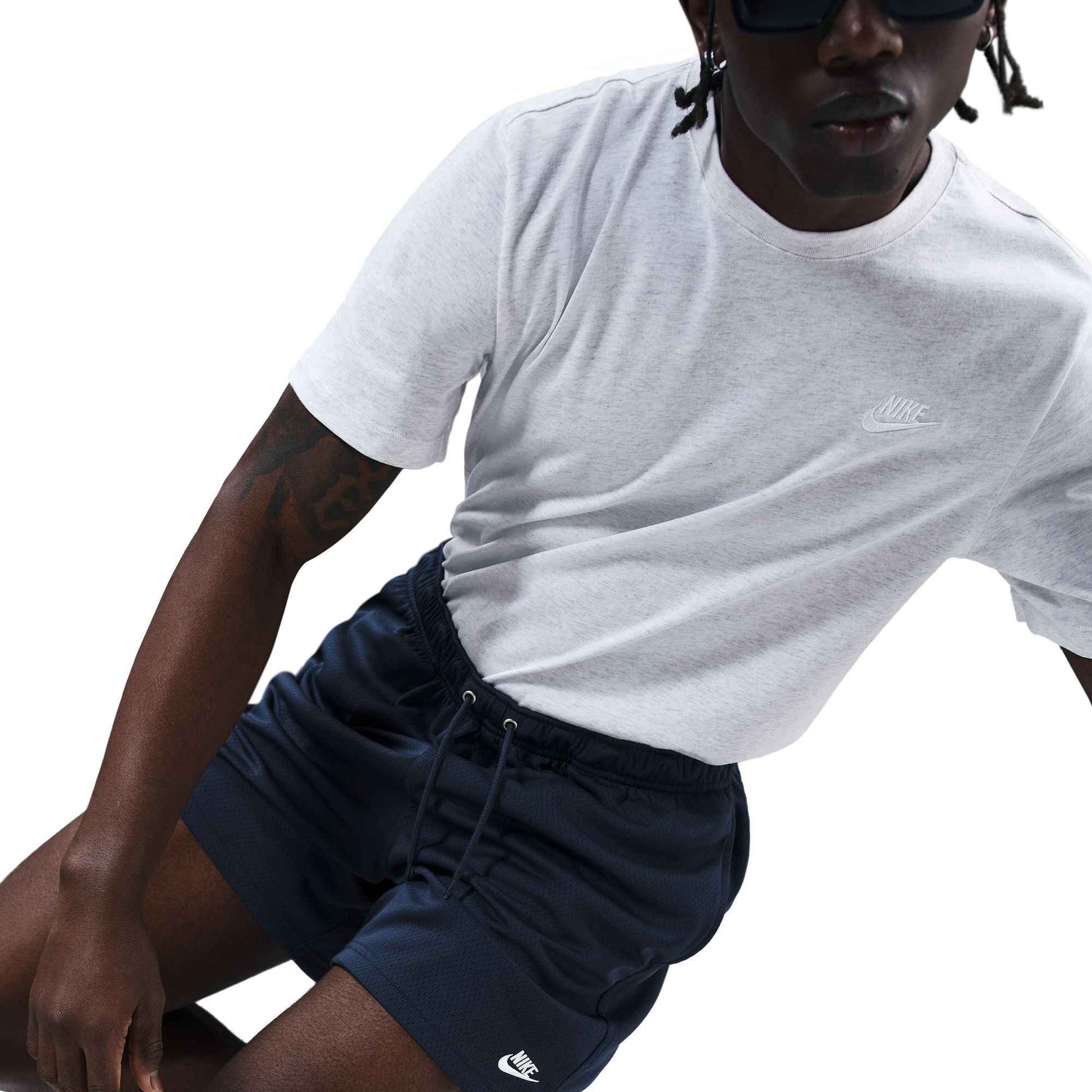 Nike Mens Club Mesh Flow Shorts - Obsidian