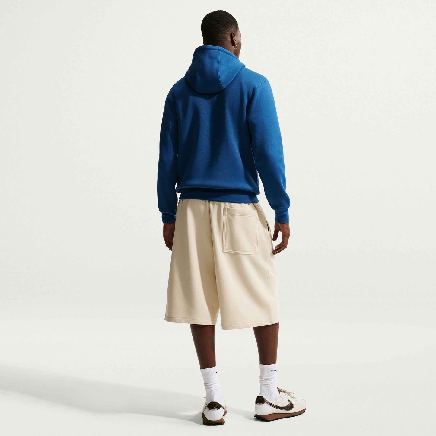 Nike Mens Fleece Pullover Hoodie - Court Blue