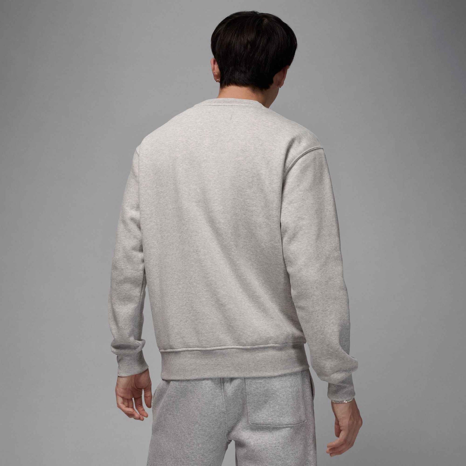 Air Jordan Brooklyn Fleece Crewneck - Light Grey