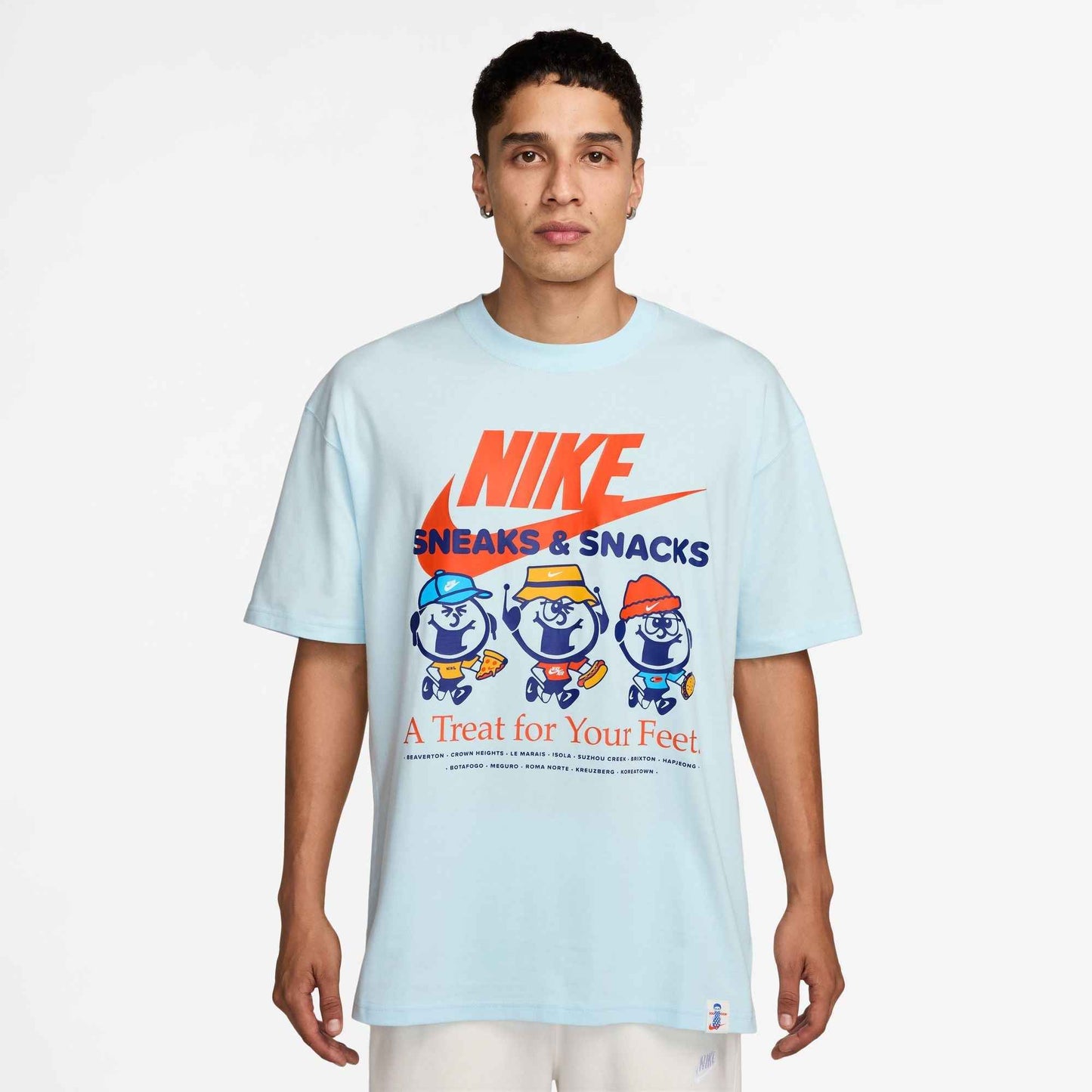 Nike Mens Sportswear Max90 Tee - Glacier Blue