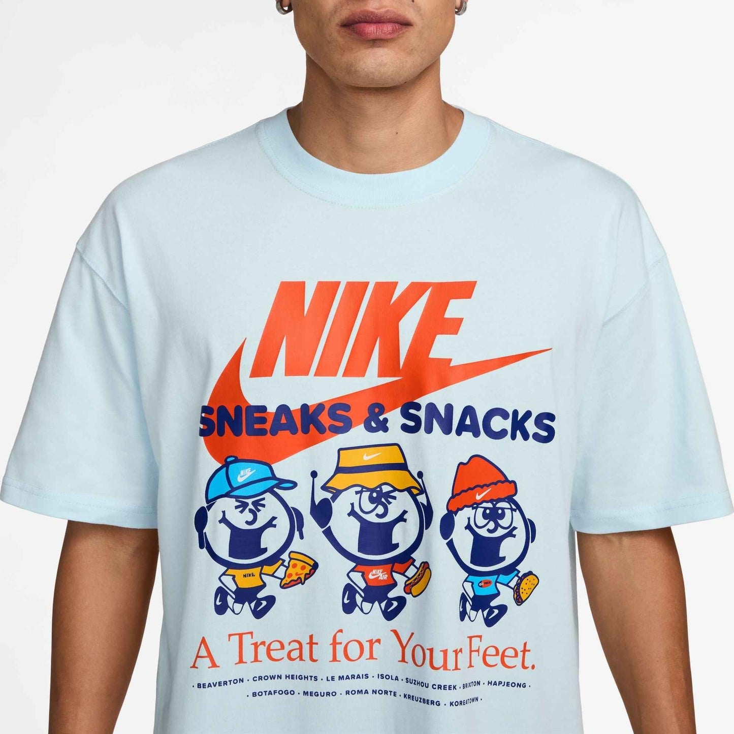 Nike Mens Sportswear Max90 Tee - Glacier Blue