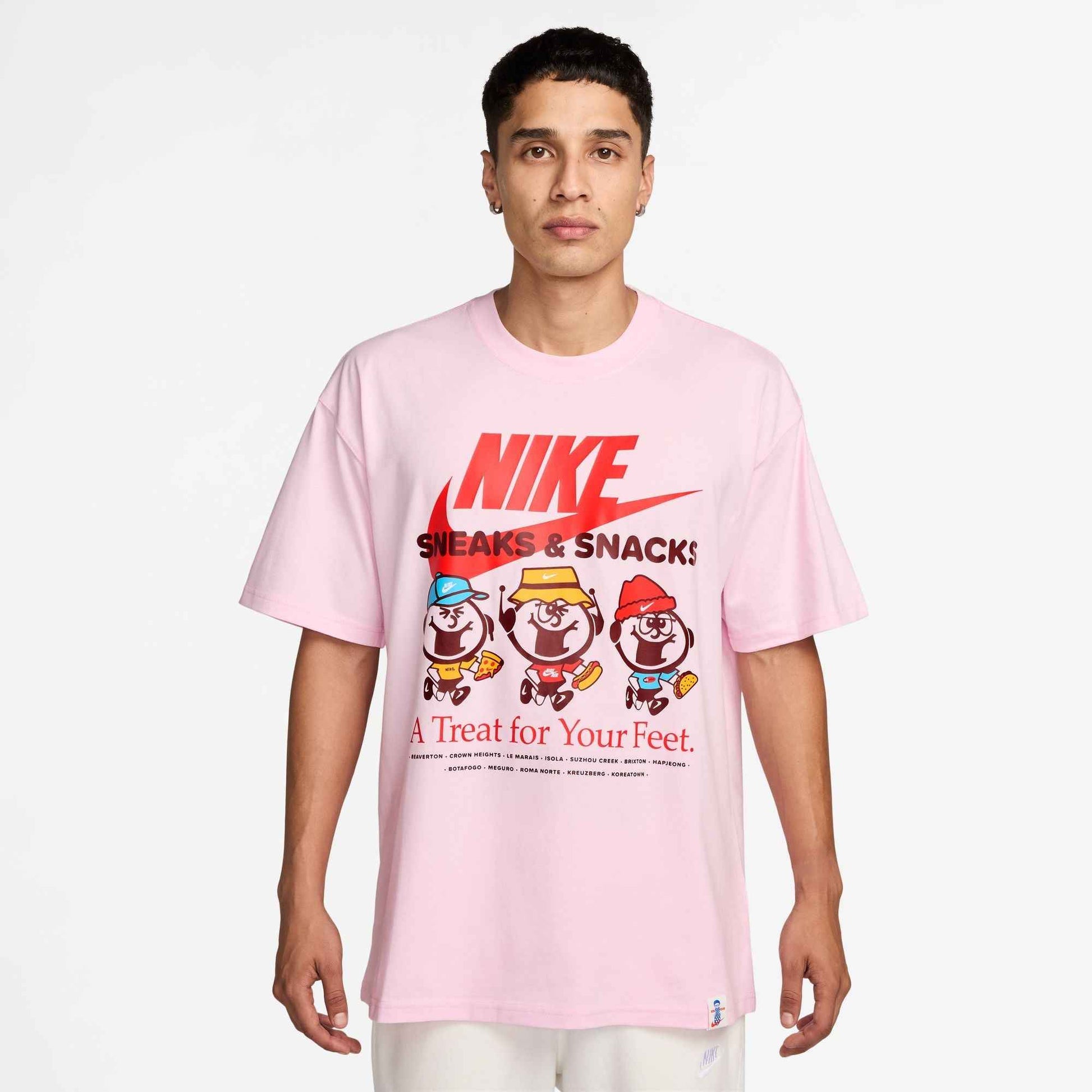 Nike Mens Sportswear Max90 Tee - Pink Foam