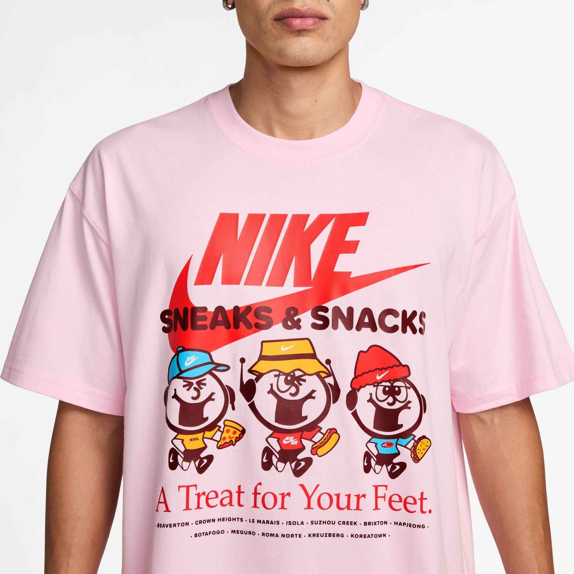 Nike Mens Sportswear Max90 Tee - Pink Foam