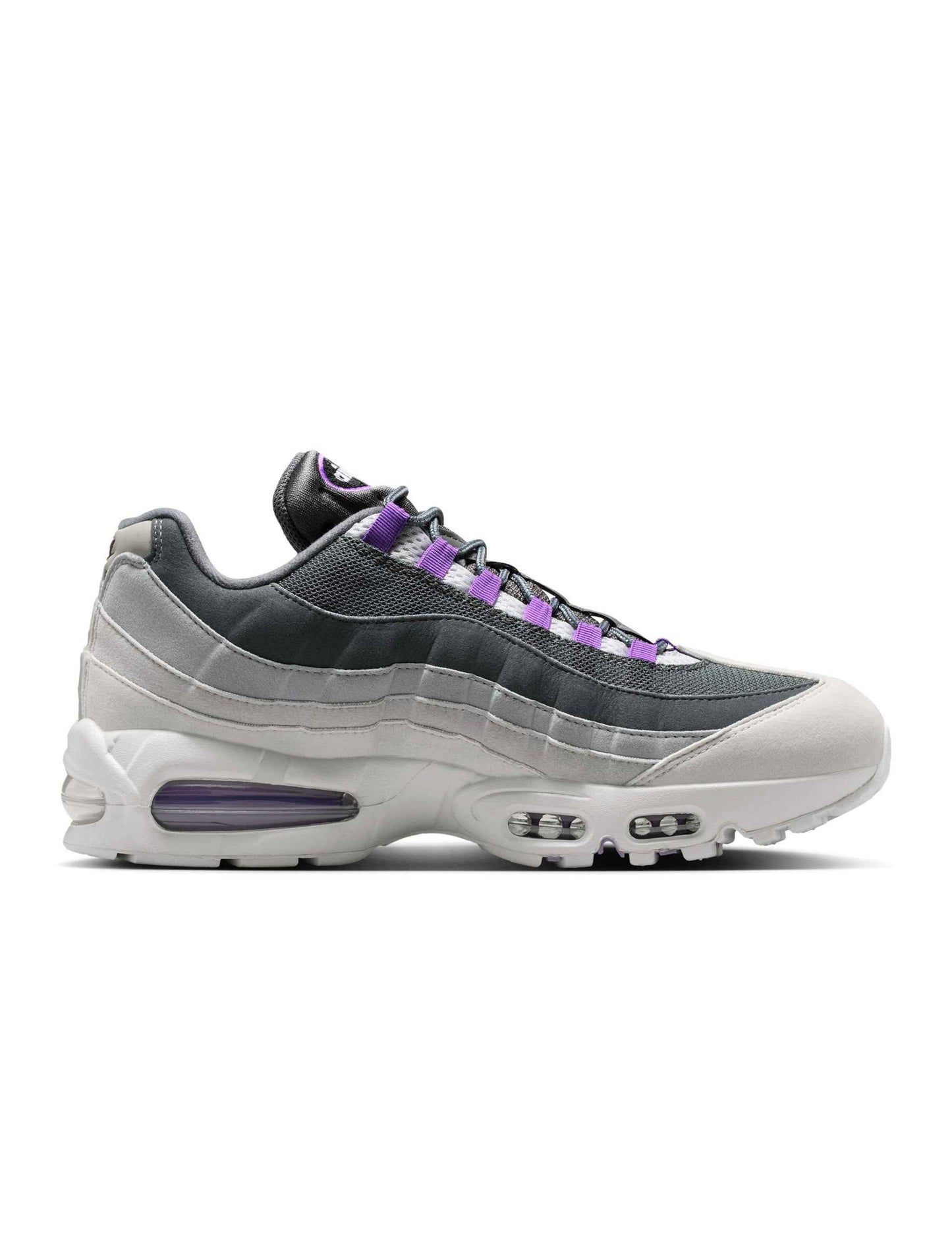 Nike Mens Air Max 95 Big Bubble OG - Photon Dust/Bright Violet