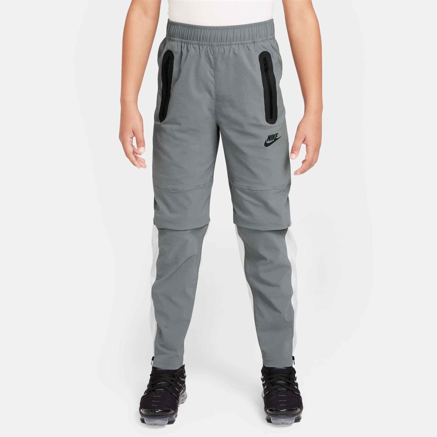 Nike Big Kids Tech Woven Pants - Smoke Grey