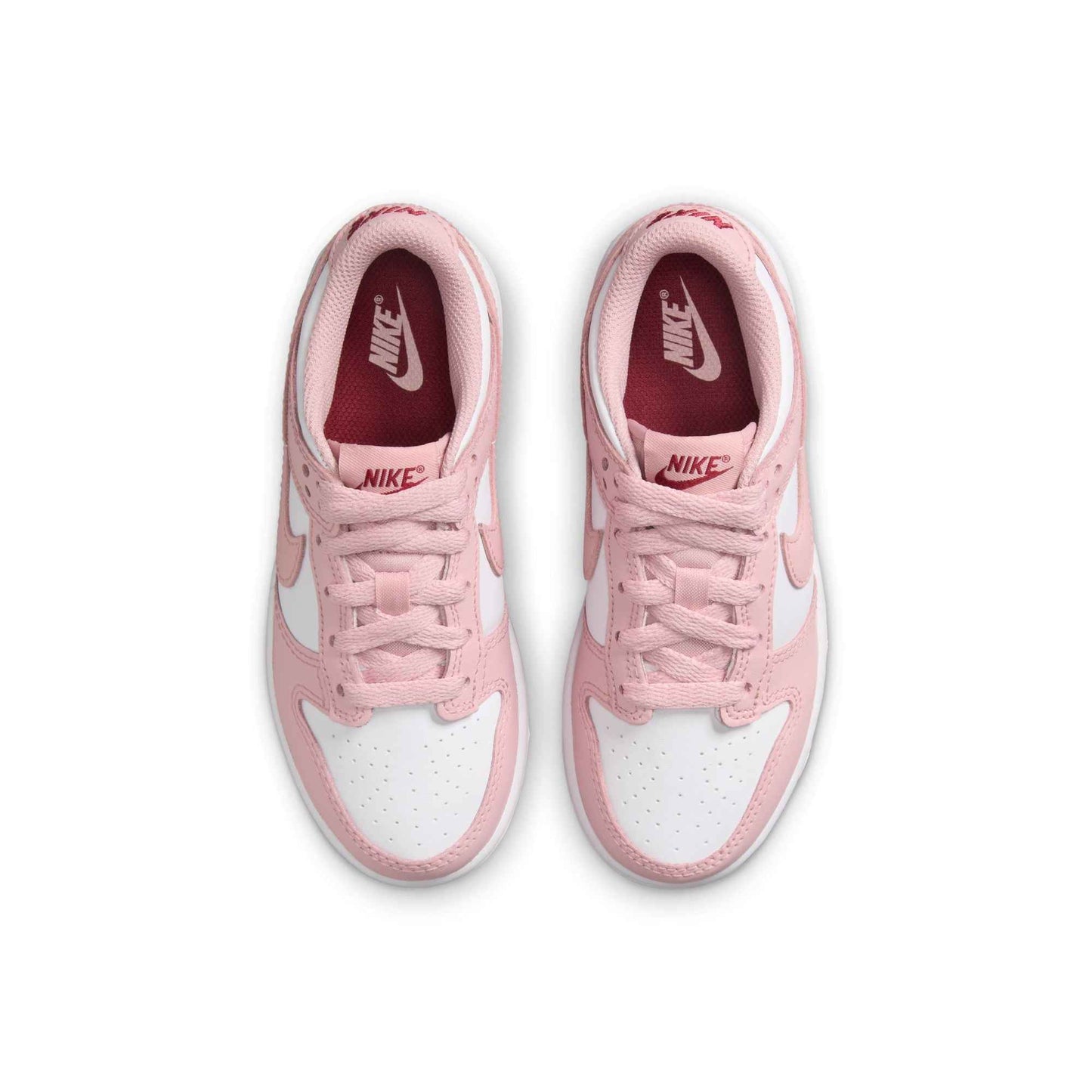 Nike (PS) Dunk Low - White/Pink Glaze