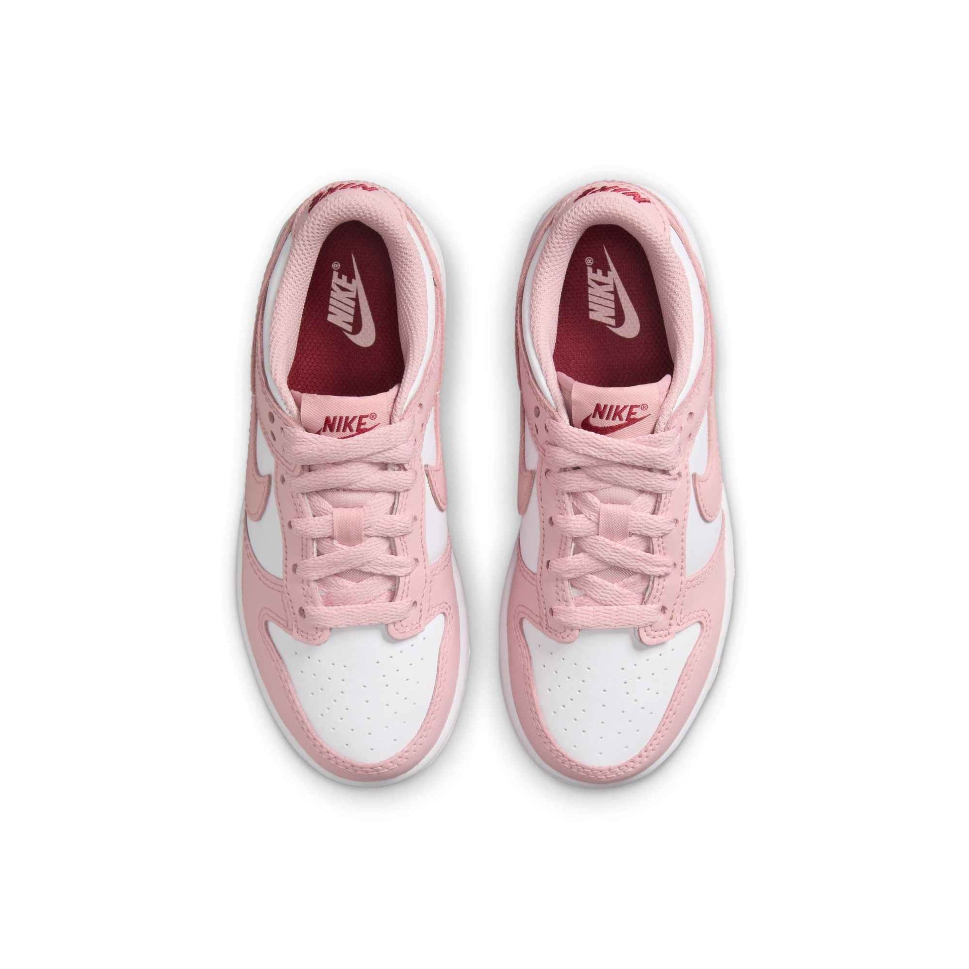 Nike (PS) Dunk Low - White/Pink Glaze