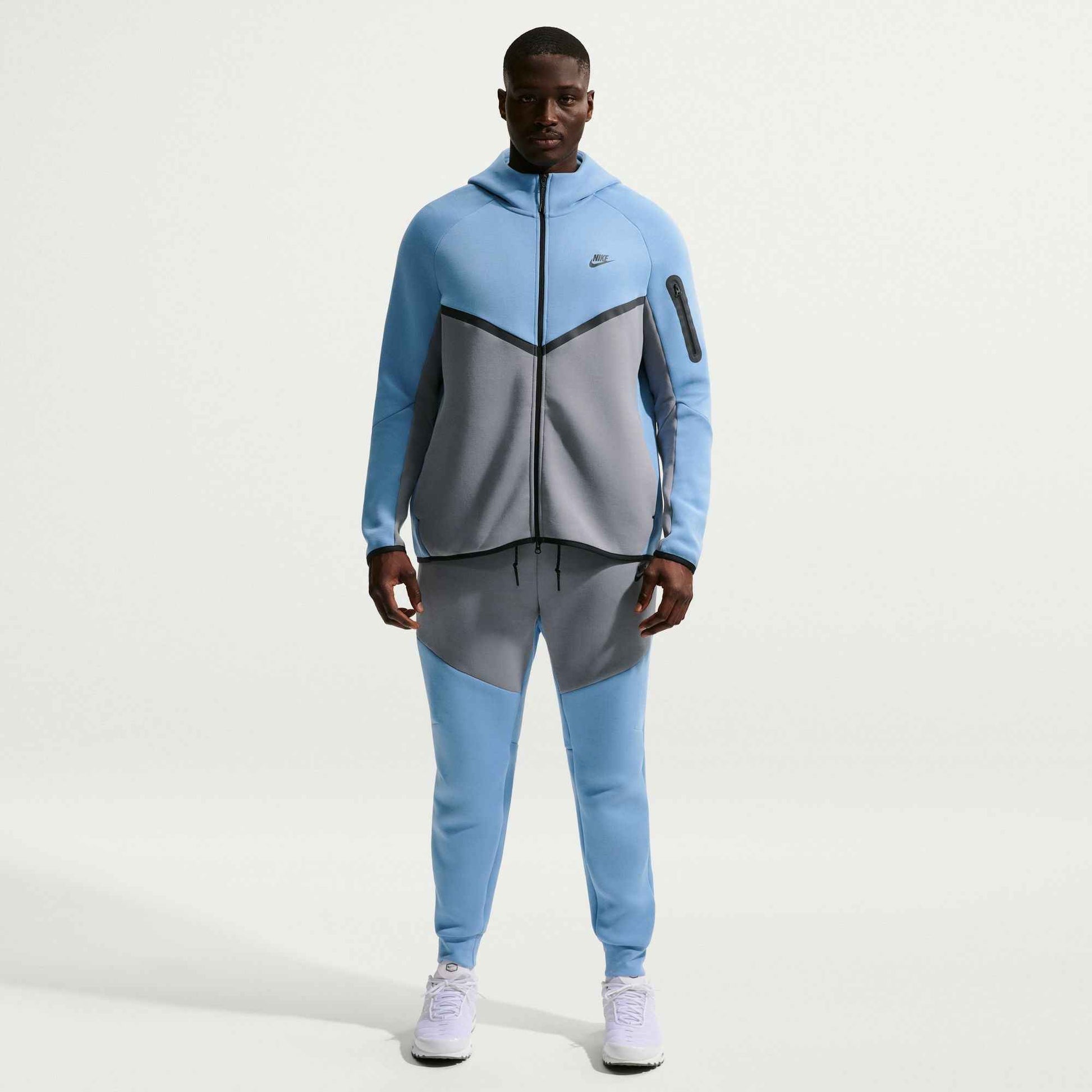 Nike Mens Tech Fleece Windrunner Jacket - Work Blue