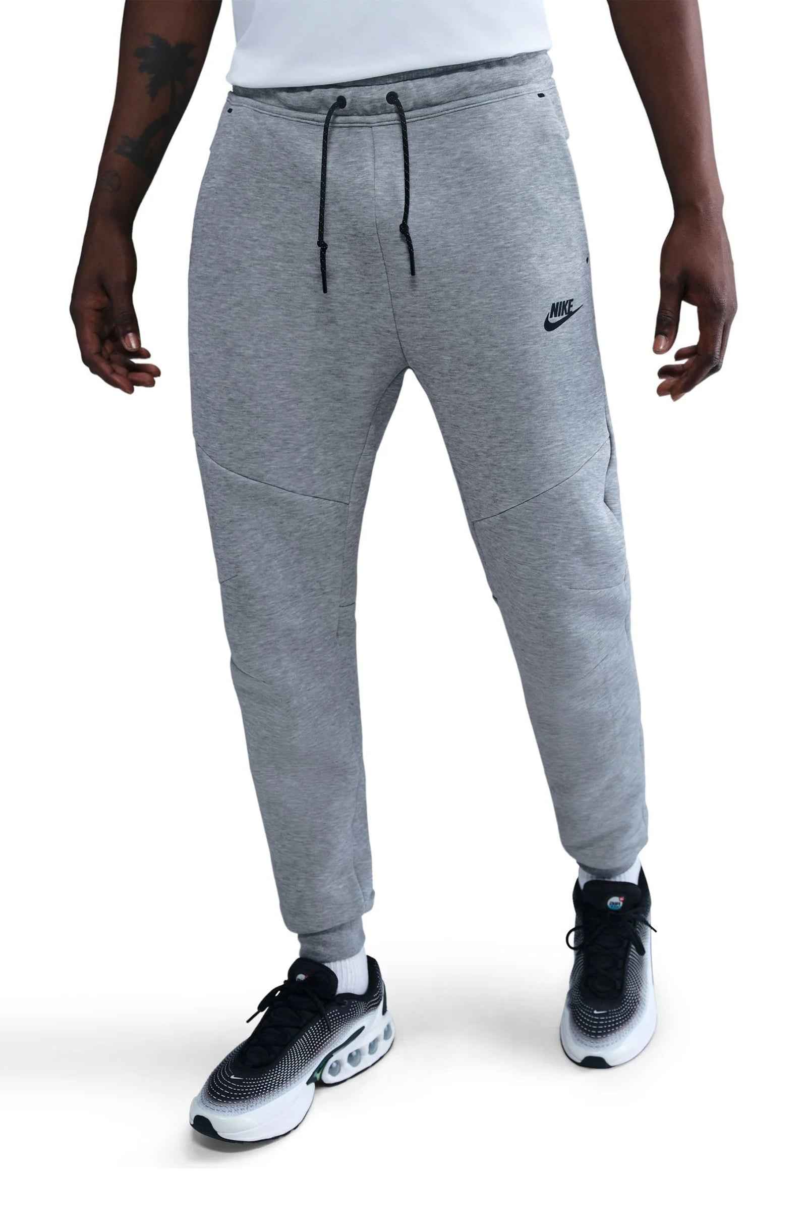 Nike Mens Tech Fleece Joggers - Heather Grey