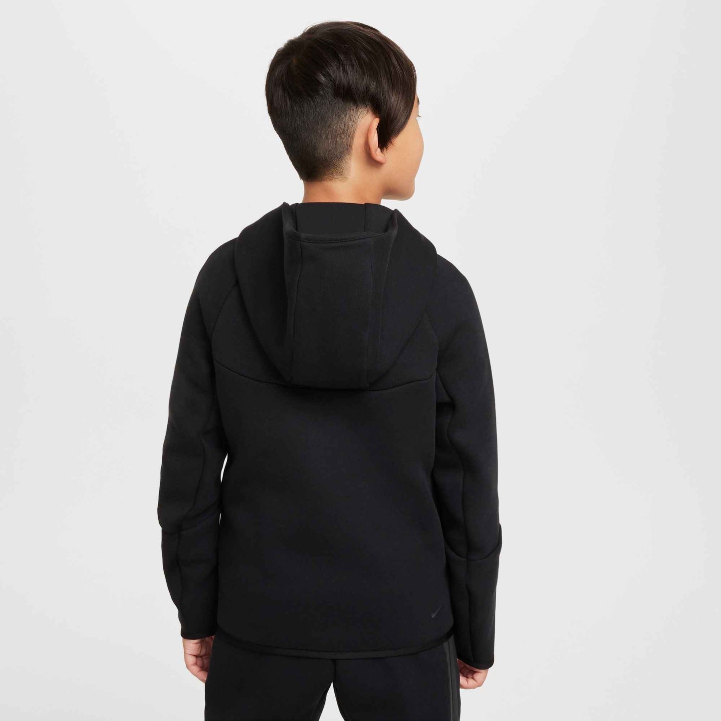 Nike Big Kids Tech Fleece Hoodie - Black