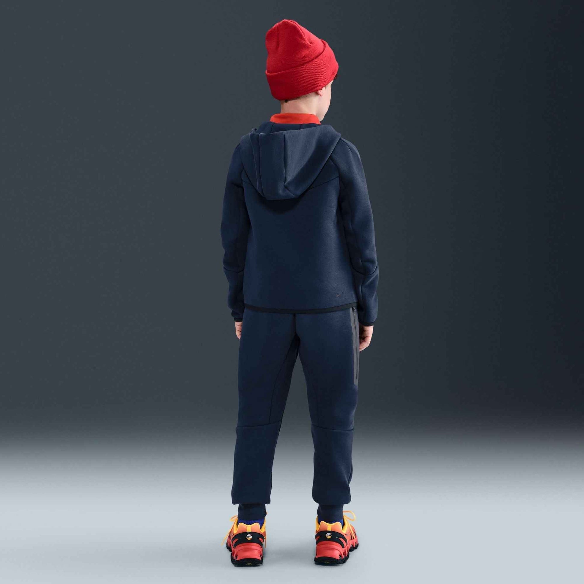 Nike Big Kids Tech Fleece Joggers - Navy