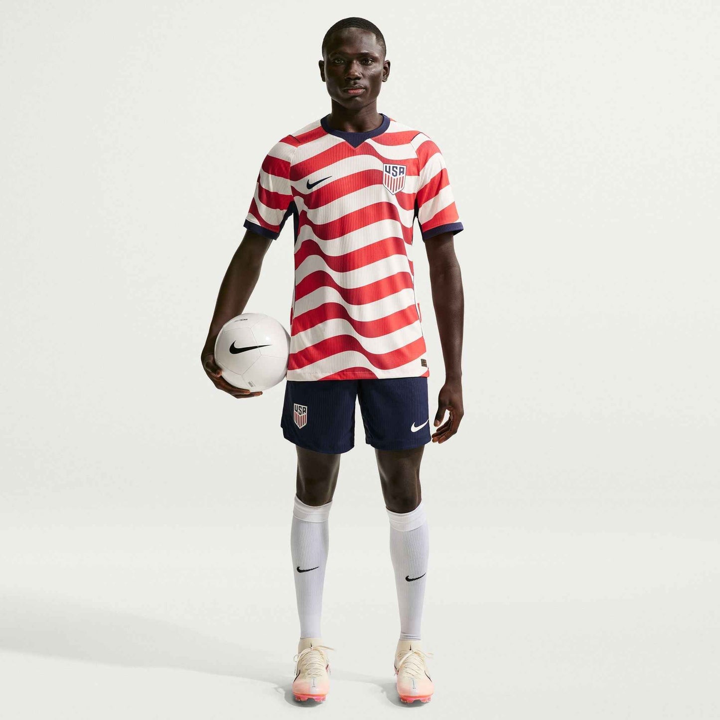 Nike Mens USA 2026 Match Home Jersey - Sail/Midnight Navy