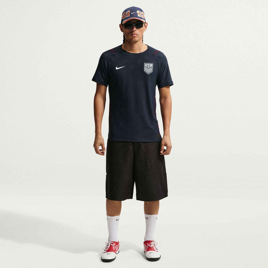 Nike Mens USMNT 2026/27 Match Away - Dark Obsidian