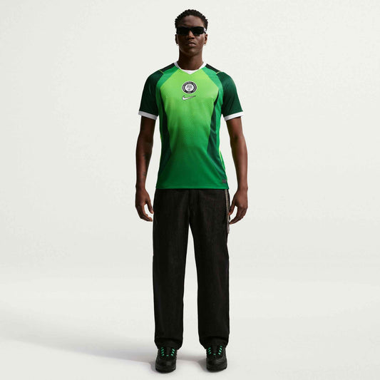 Nike Mens Nigeria 2026 Stadium Home Jersey - Pine Green