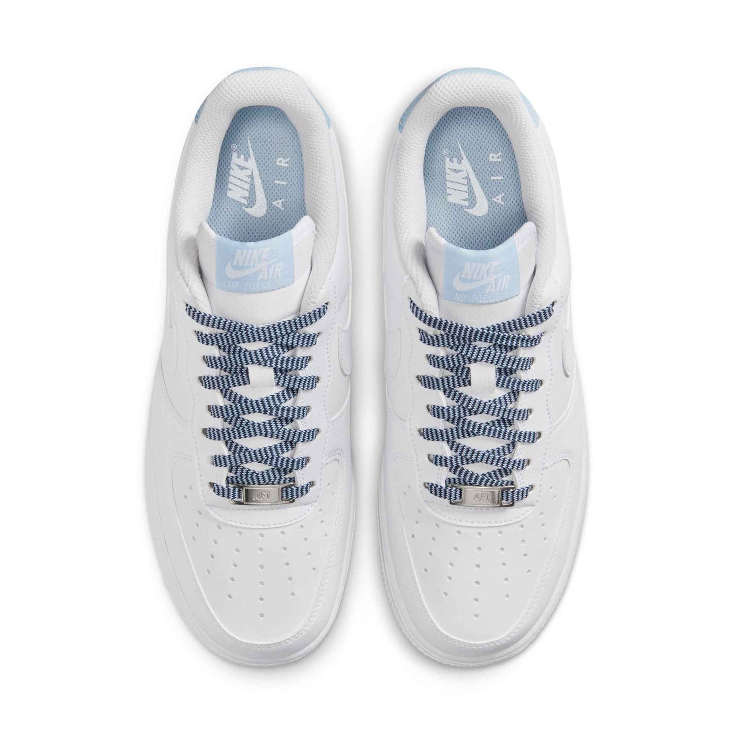 Nike Womens Air Force 1 '07 White/Light Armory Blue