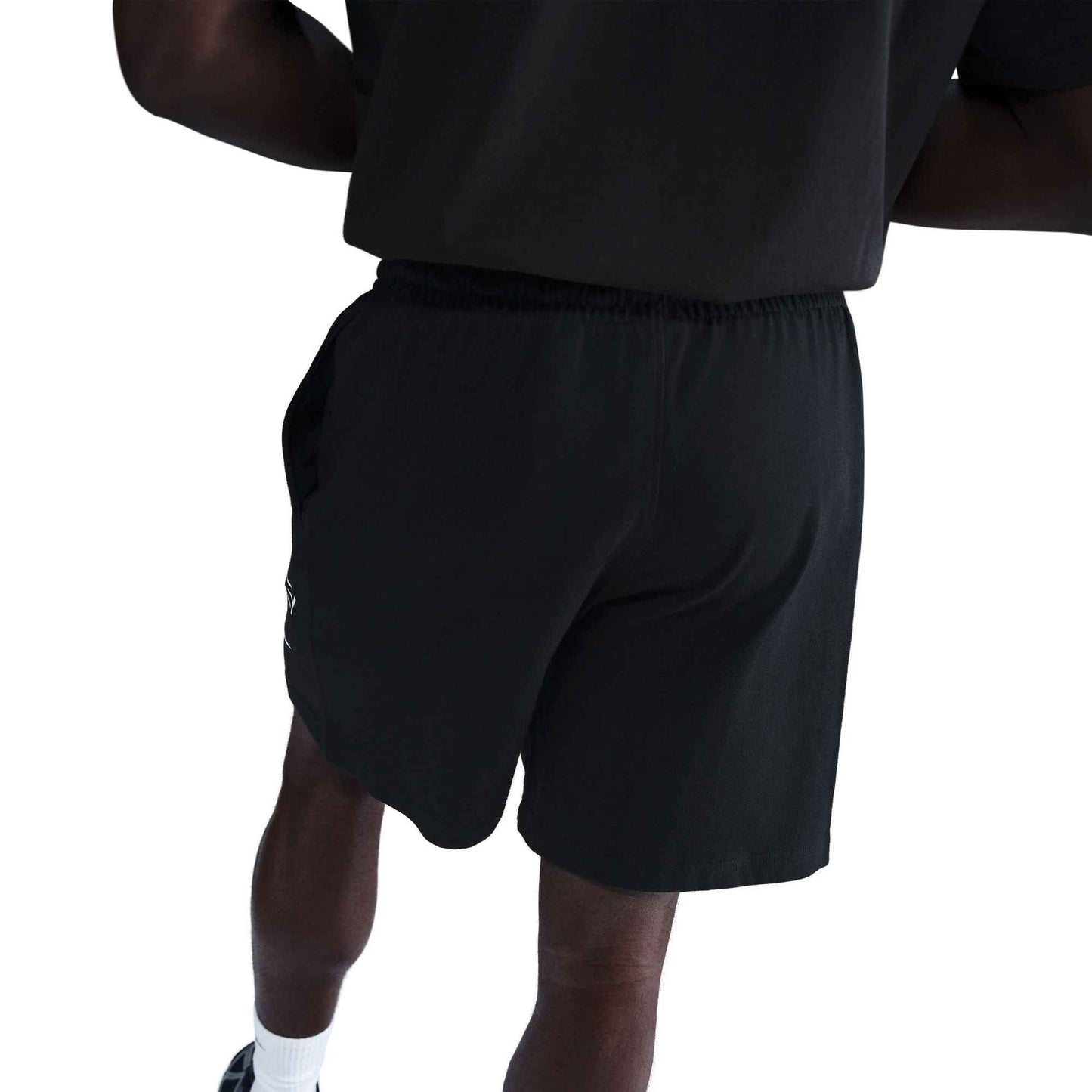 Nike Mens Club Knit Shorts - Black/White