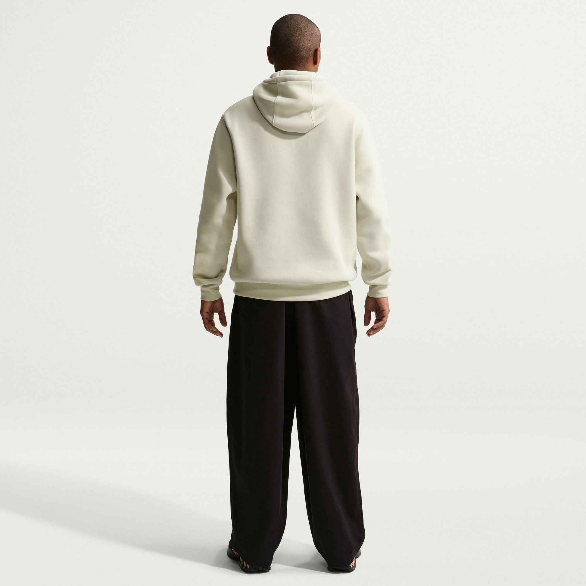Nike Mens Fleece Hoodie - Light Khaki