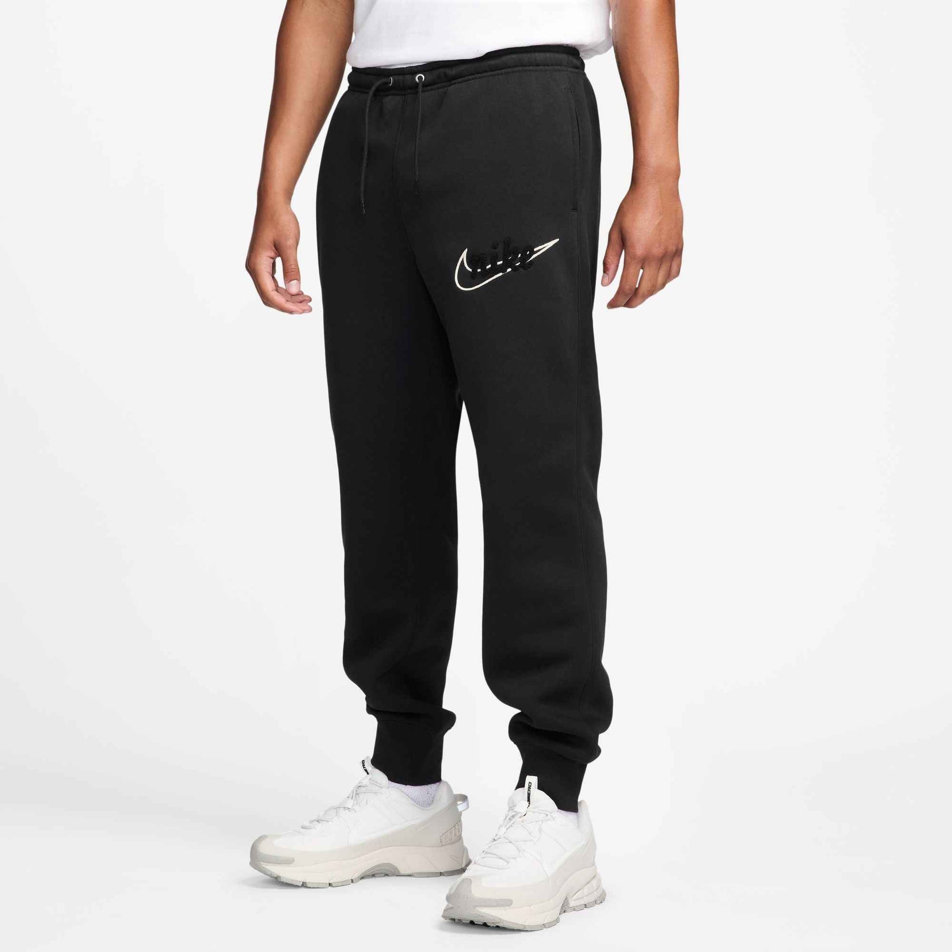 Nike Mens Fleece Joggers - Black