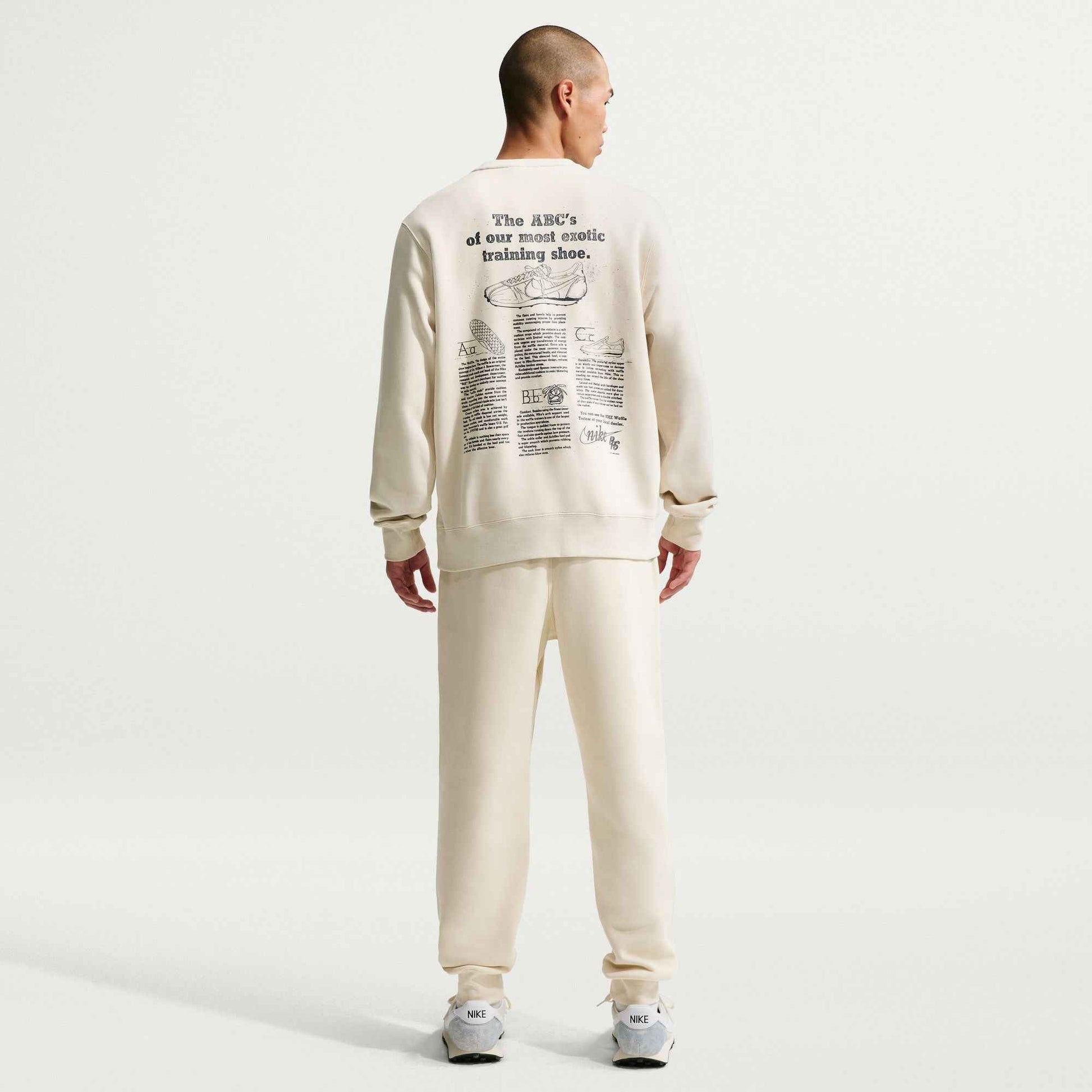 Nike Mens Fleece Joggers - Light Khaki