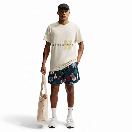 Nike Mens Sportswear Club Woven Shorts - Obsidian/Khaki