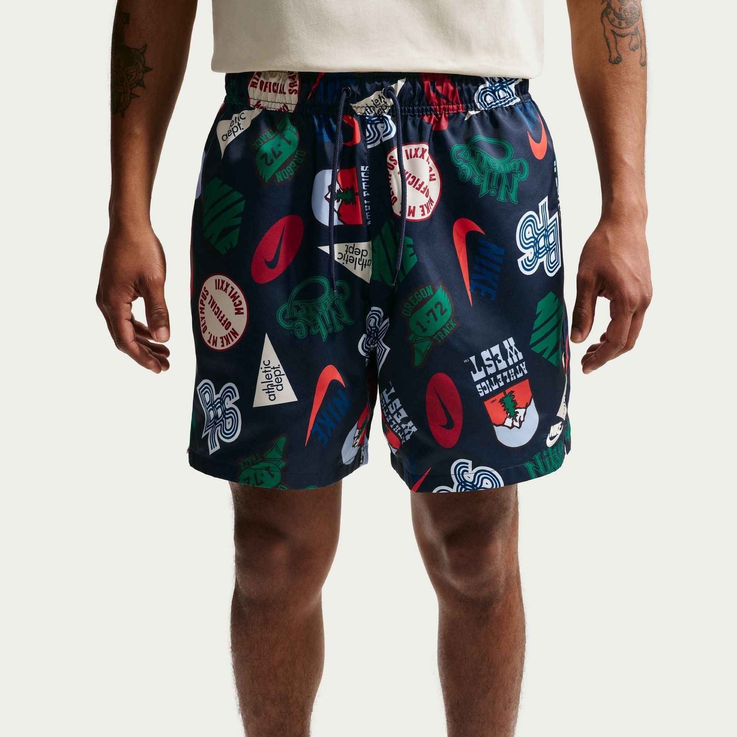 Nike Mens Sportswear Club Woven Shorts - Obsidian/Khaki