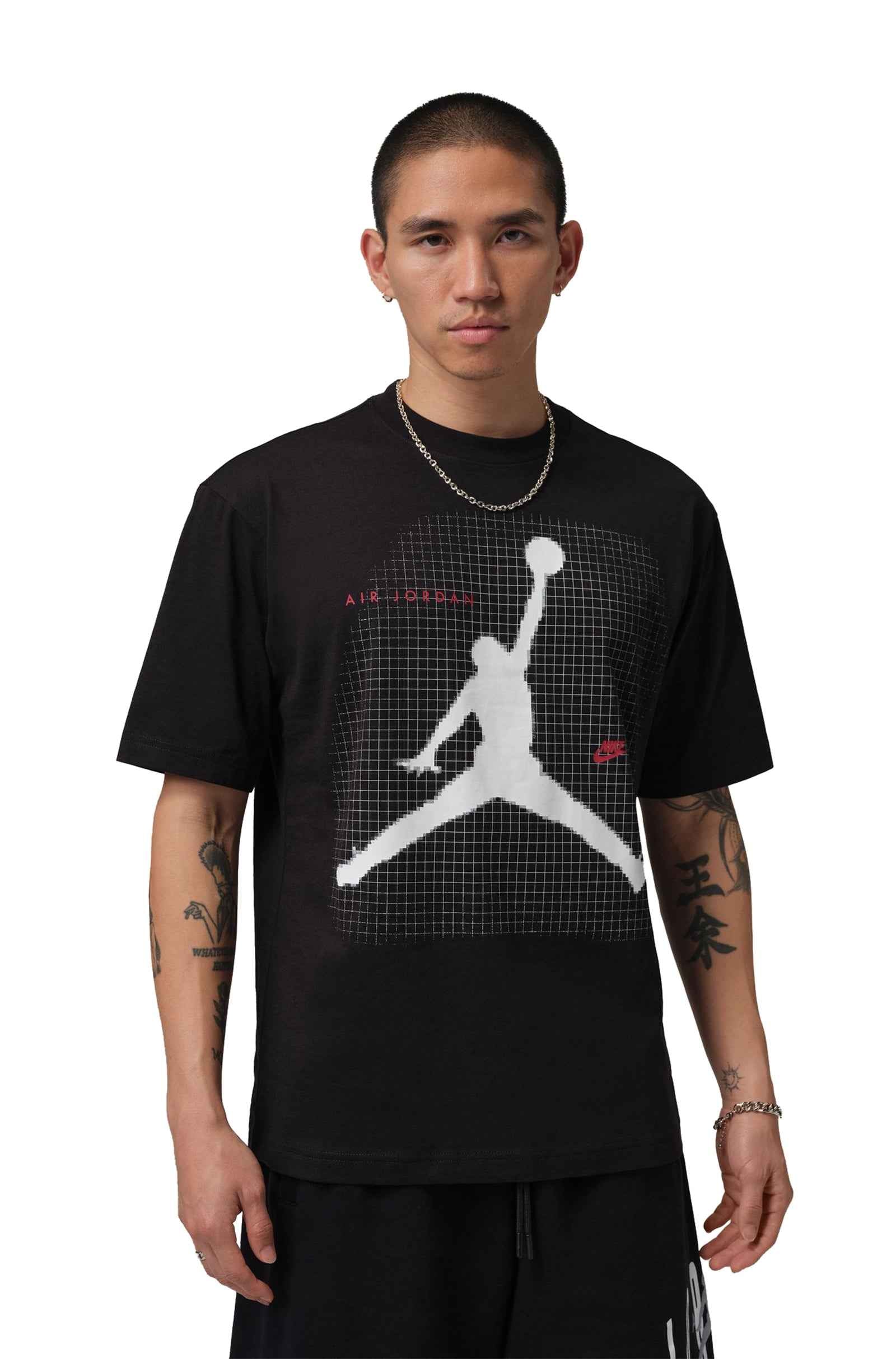 Air Jordan Mens Jordan Tee - Black