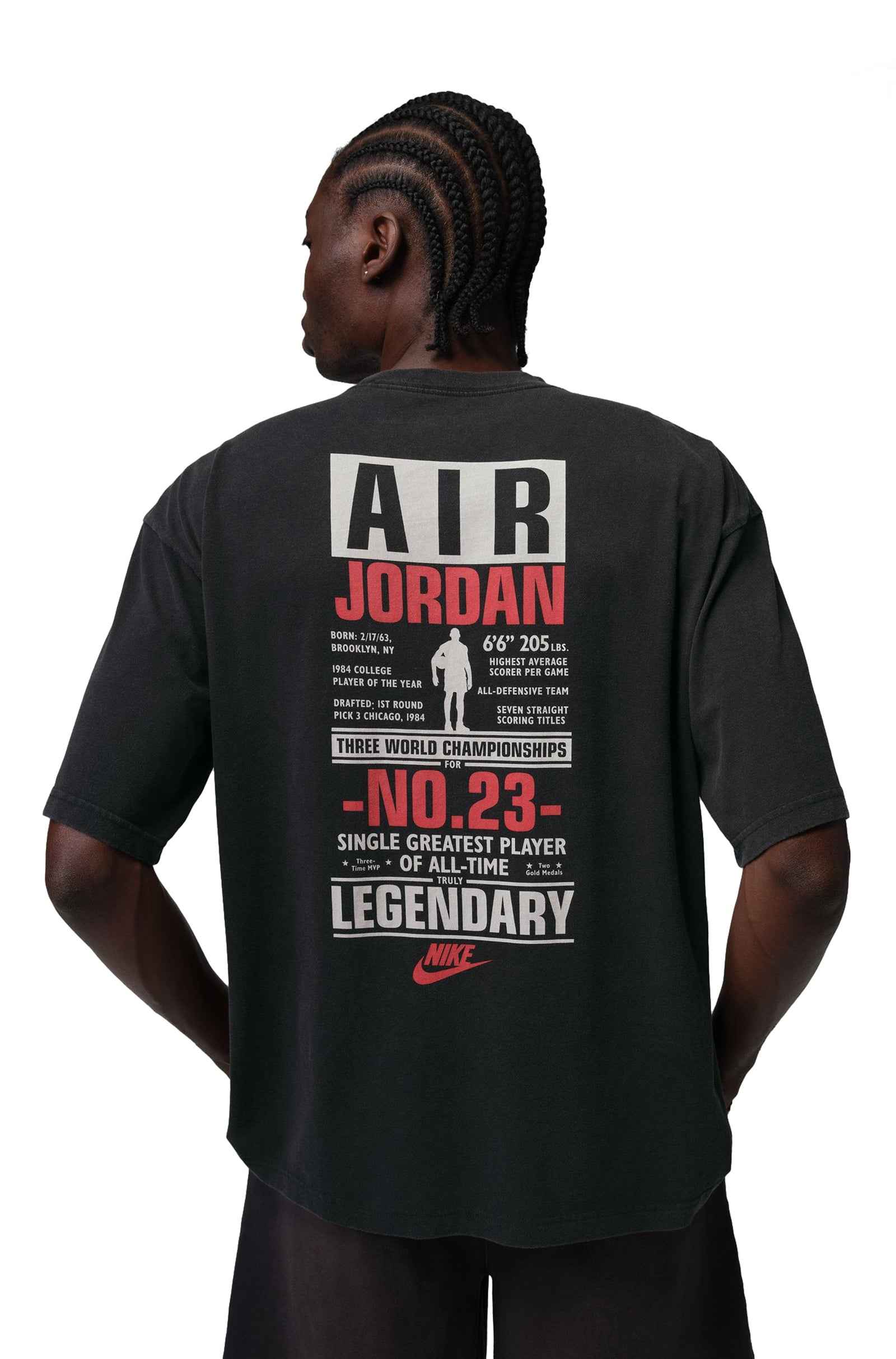 Air Jordan Mens Flight Tee - Black