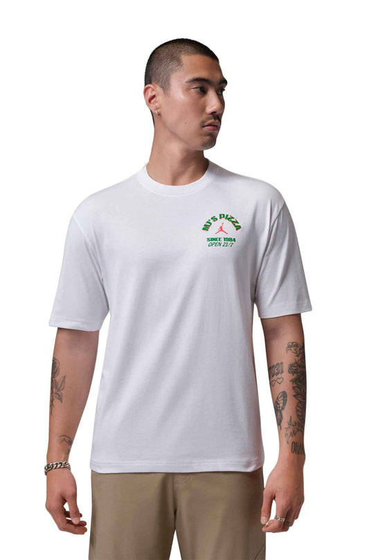 Air Jordan Mens Pizza Tee - White