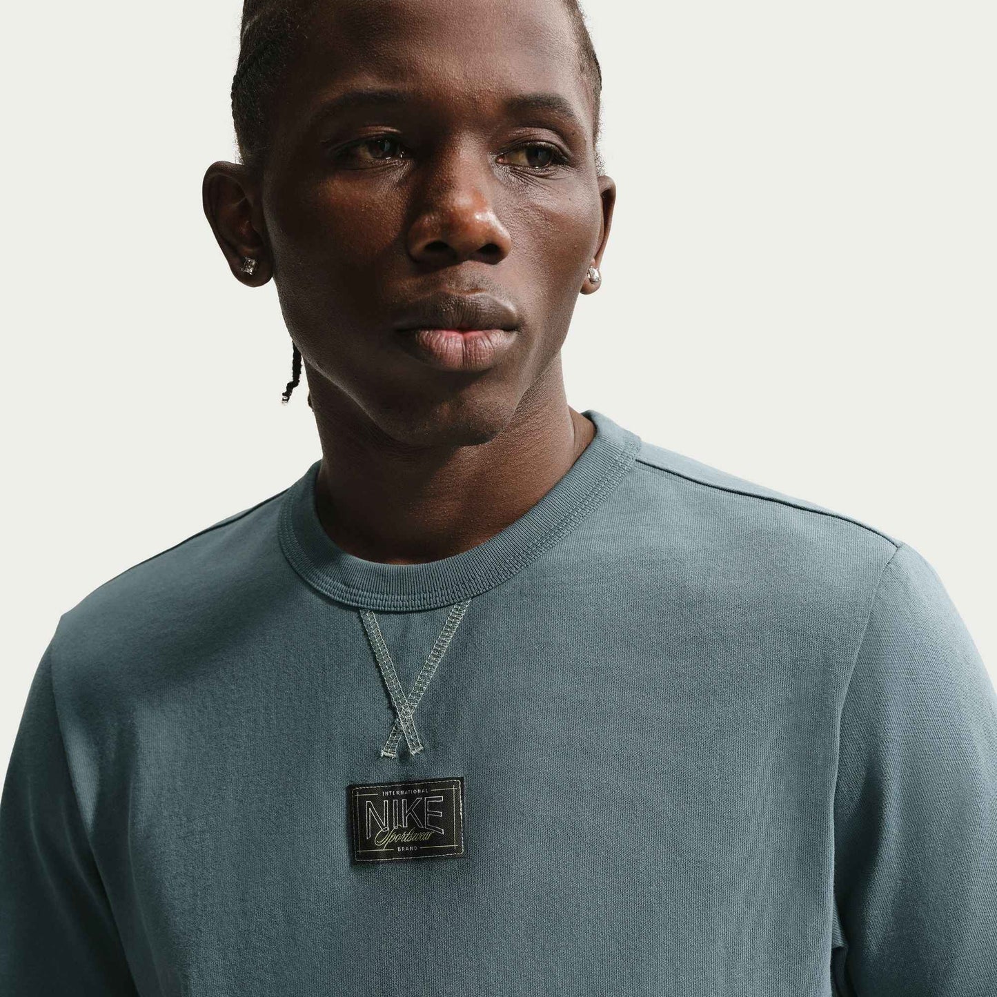 Nike Mens Sportswear Premium Essentials Tee - Mineral State