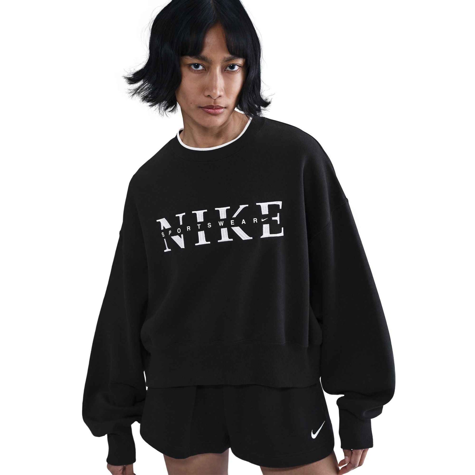 Nike Womens Sportswear Phoenix Fleece - Black