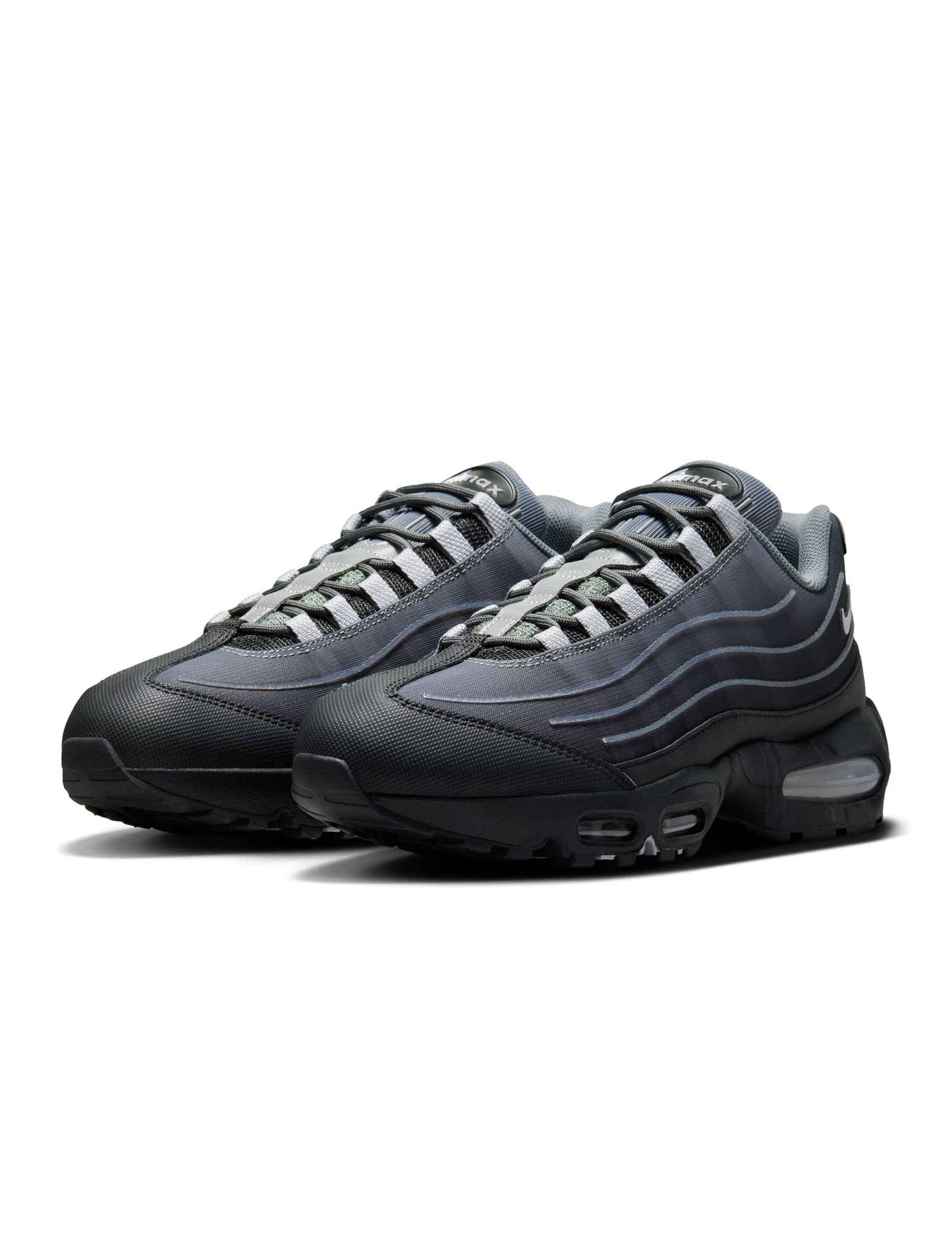 Nike Mens Air Max 95 Tech - Black/Wolf Grey