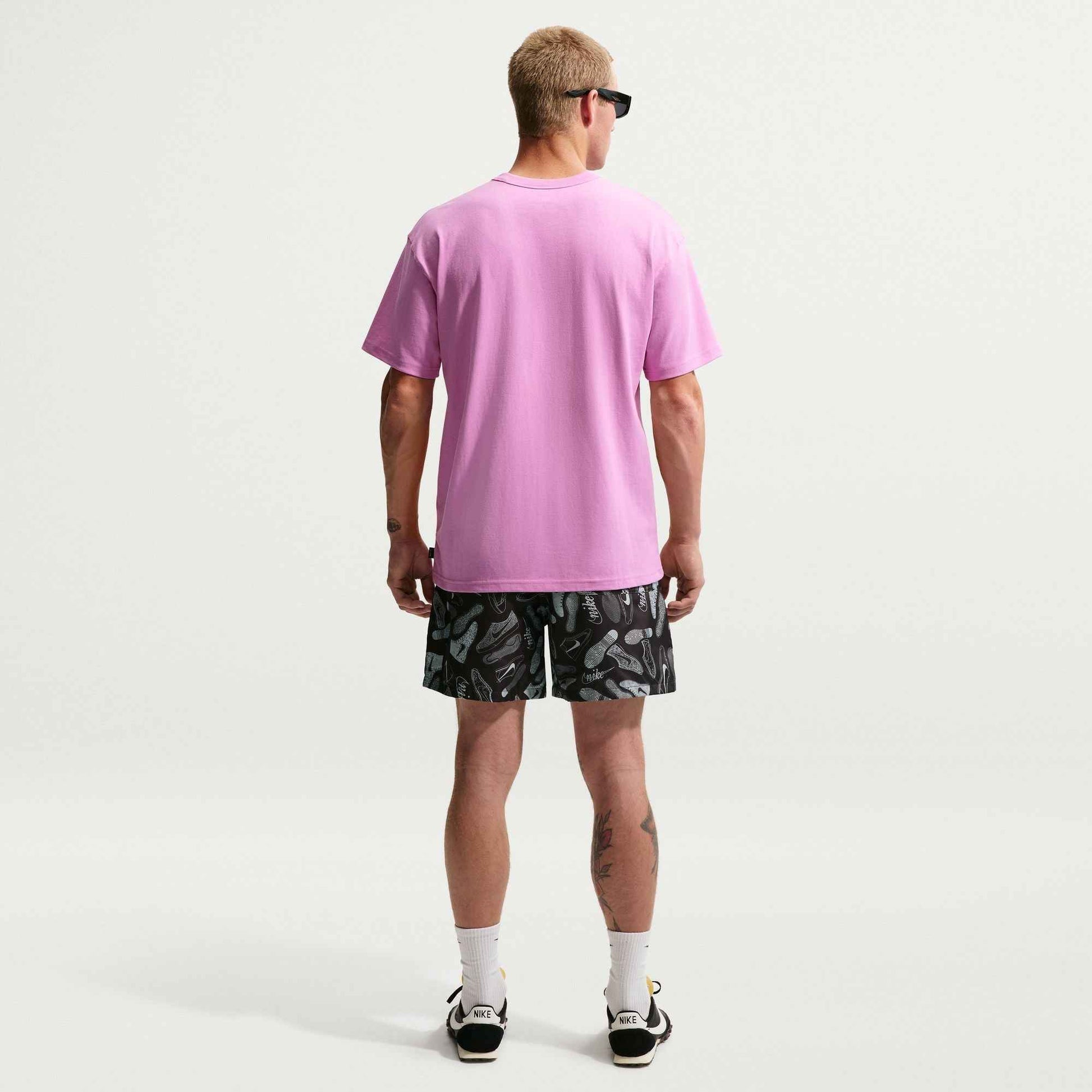 Nike Mens Sportswear Club Woven Shorts - Black/White
