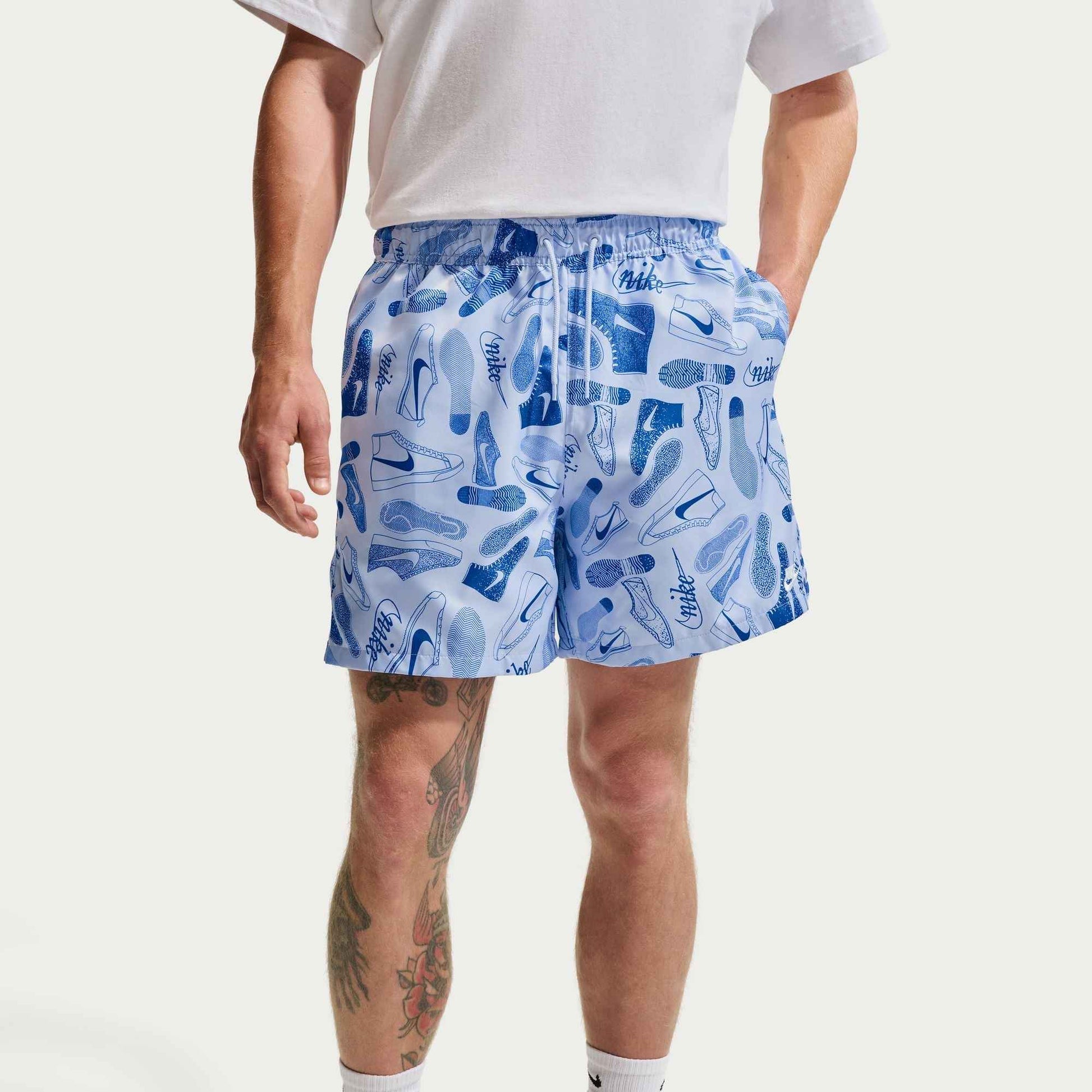 Nike Mens Sportswear Club Woven Shorts - Hydrogen Blue
