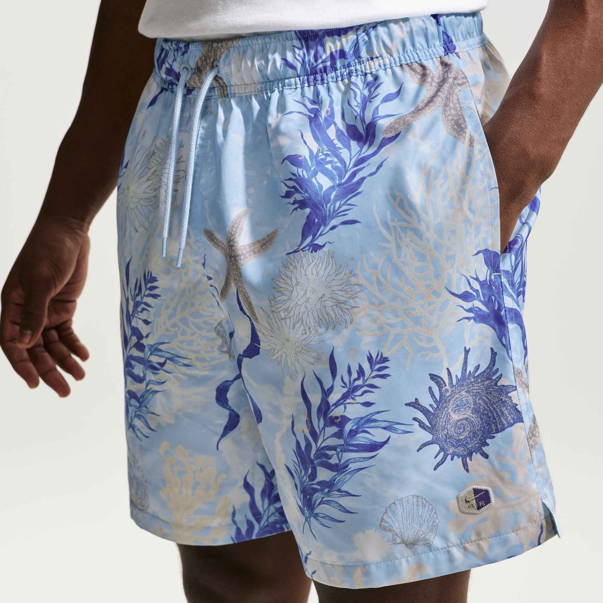 Nike Mens Club Flow Shorts - Celestine Blue