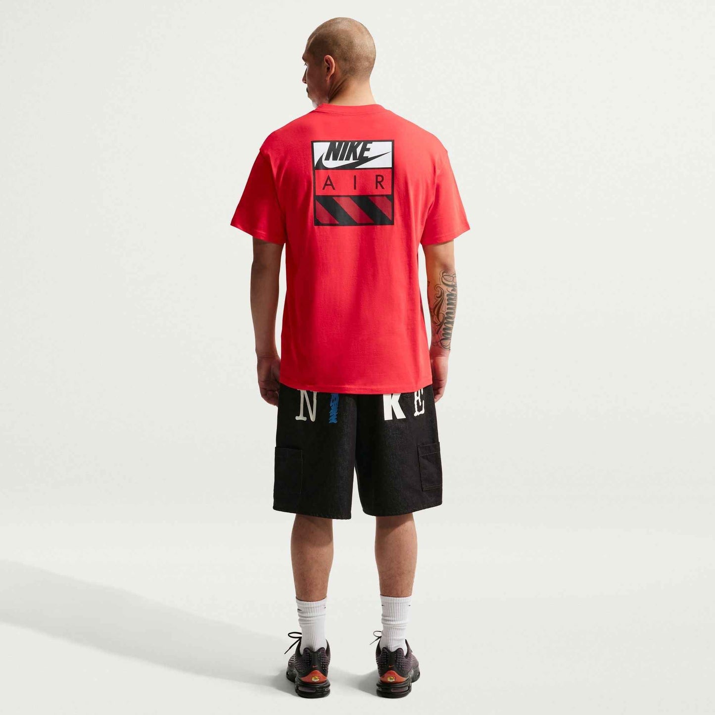 Nike Mens Sportswear Air Tee - Light Crimson