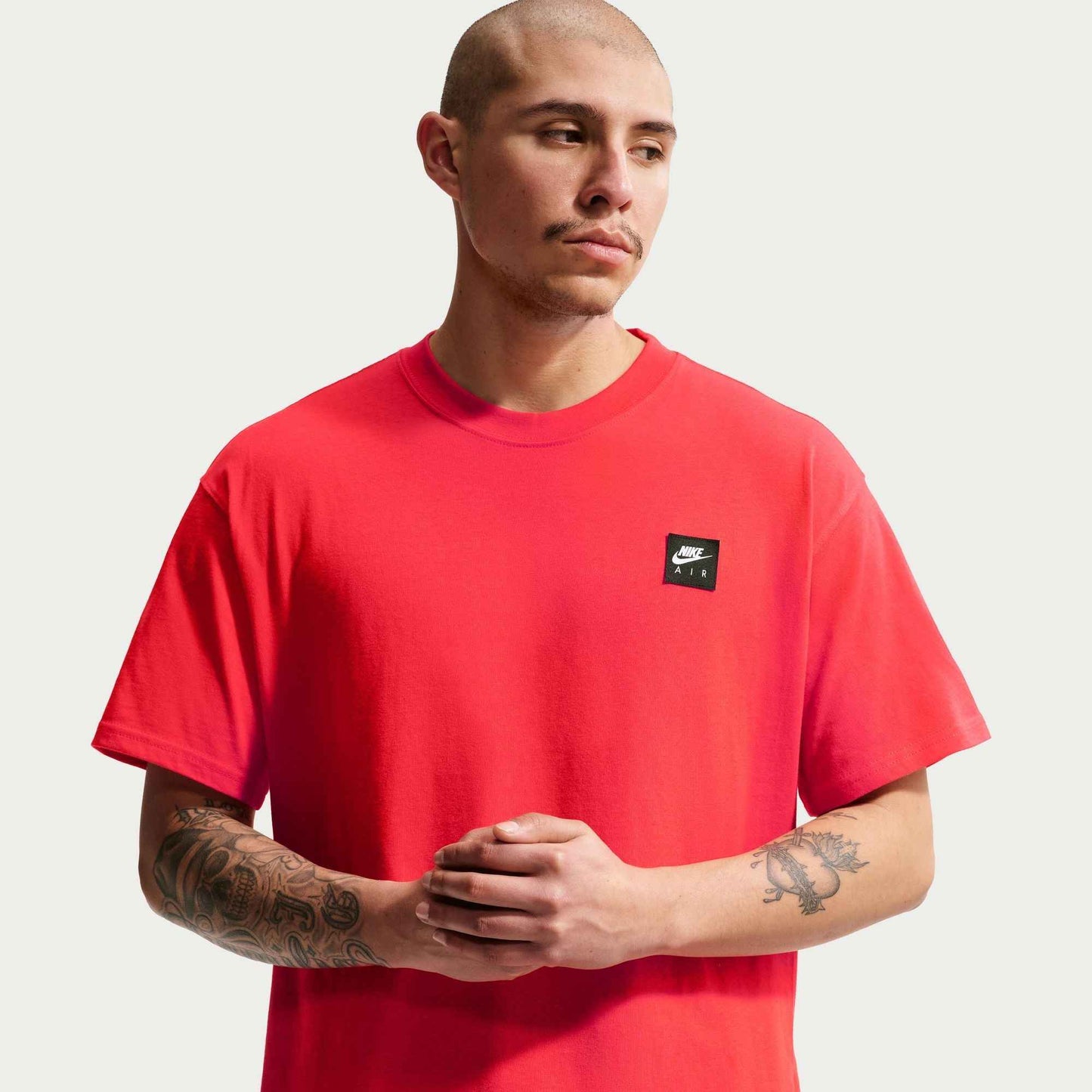 Nike Mens Sportswear Air Tee - Light Crimson