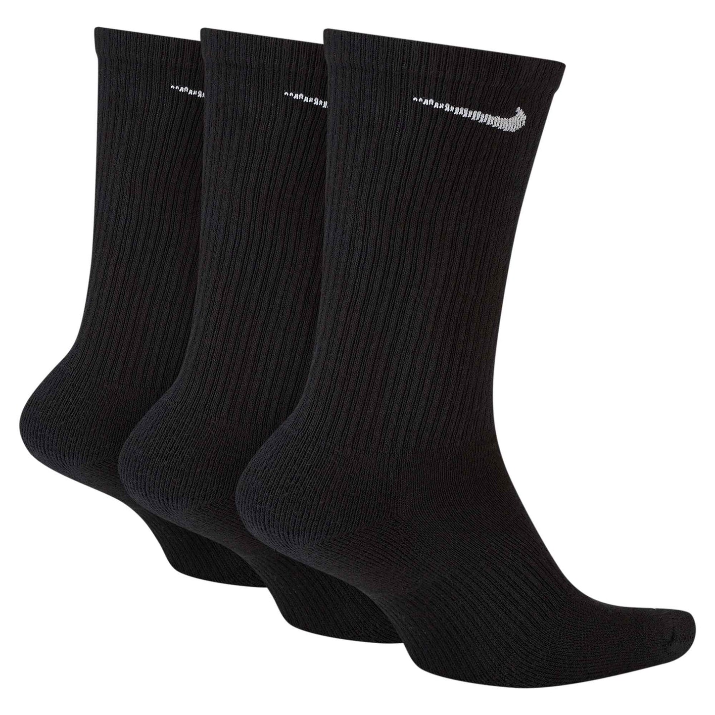 Nike 3-Pack Everyday Plus Cushioned Socks - Black