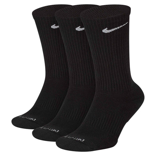 Nike 3-Pack Everyday Plus Cushioned Socks - Black