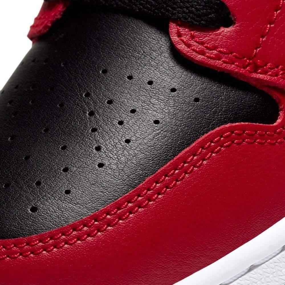 Air Jordan 1 Mid Chicago Black Toe GS SneakerNational
