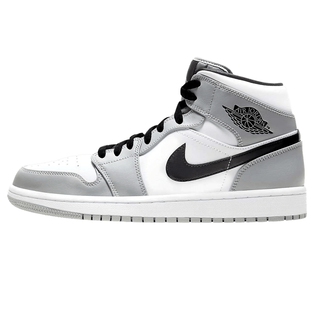 Air Jordan 1 Mid 'Smoke Grey' - Trendy Sneakers for Any Occasion SneakerNational