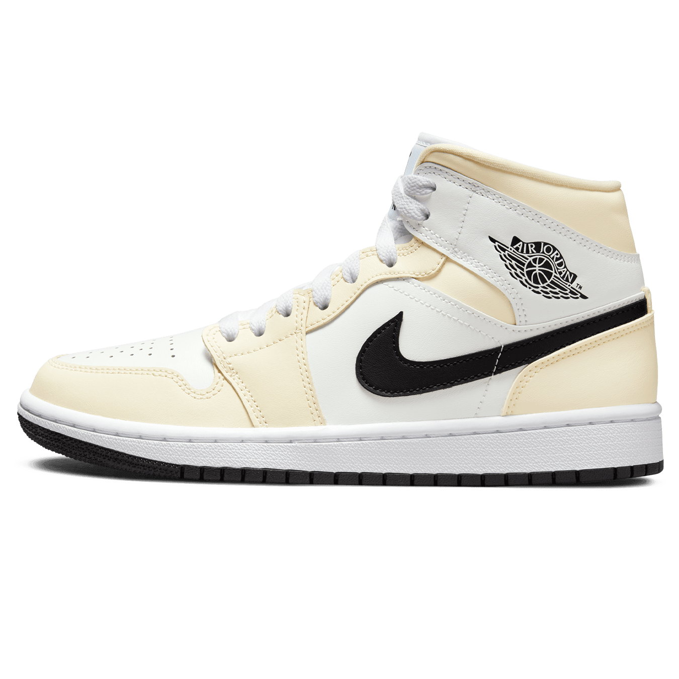 Air Jordan 1 Mid 'Coconut Milk' - Stylish and Comfortable Women's Footwear SneakerNational