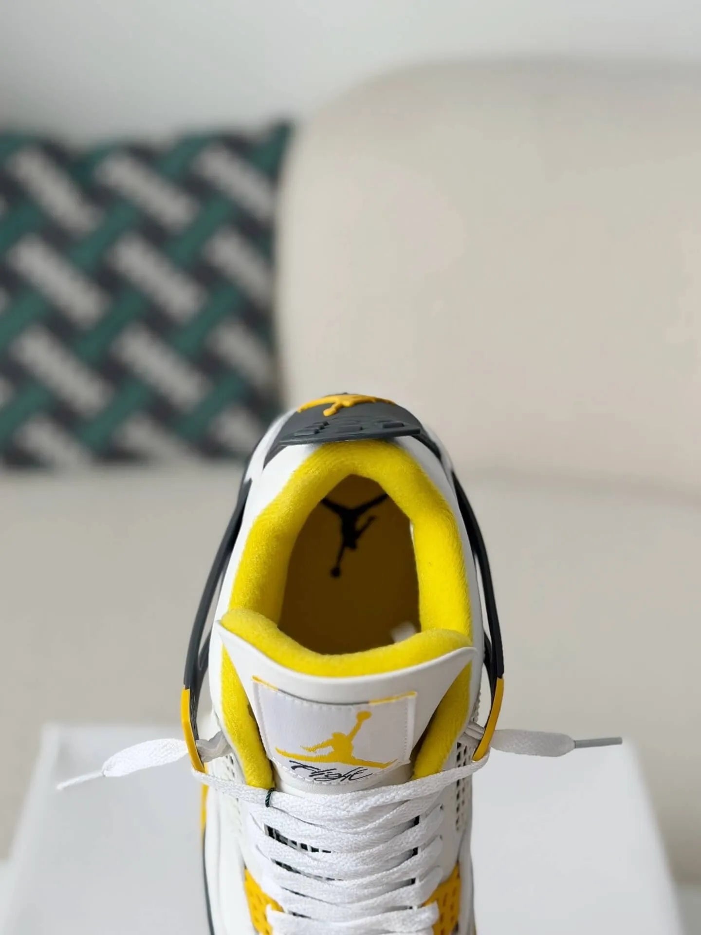 Air Jordan 4 Retro ‘Vivid Sulfur’ Sneakers