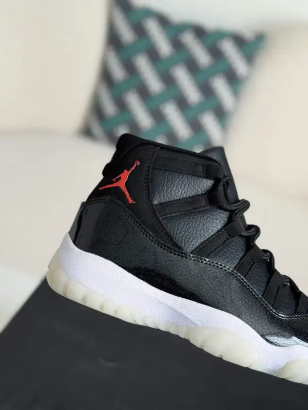 Air Jordan 11 “Bred” Black, Red & White –