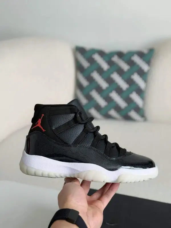 Air Jordan 11 “Bred” Black, Red & White –