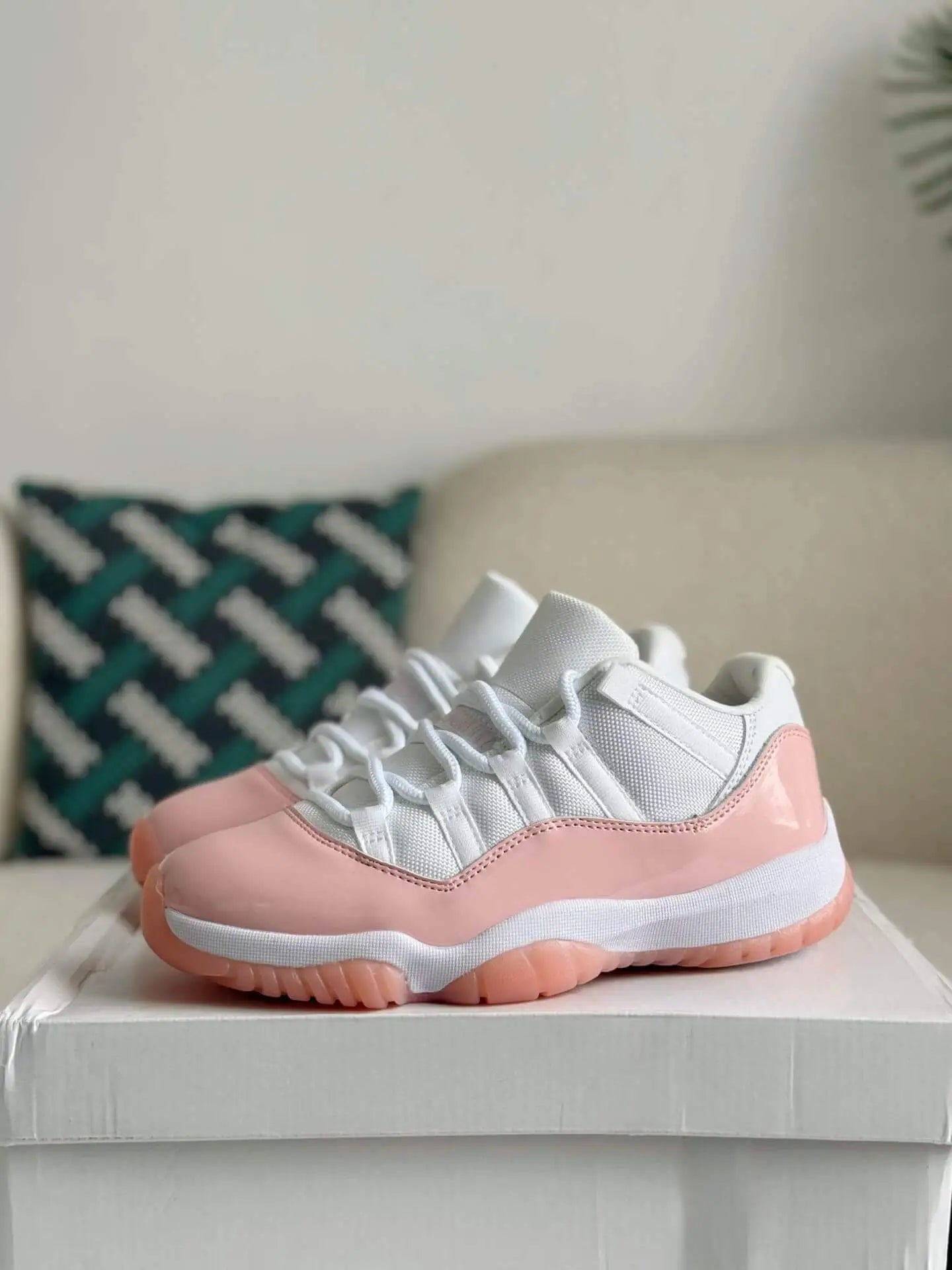Air Jordan 11 Low “Pink Snakeskin” – Inspired Edition