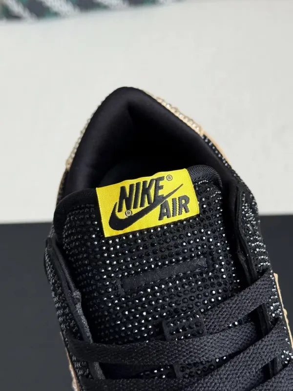 Air Jordan 1 Low “Gold Dust” Black & Gold