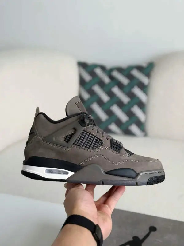 Air Jordan 4 Retro – Cave Stone – Stony Gray and Black