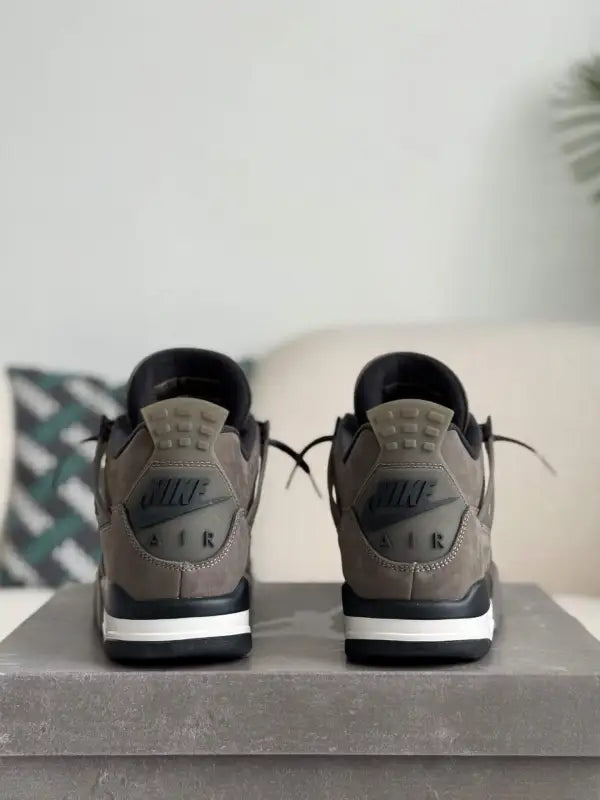 Air Jordan 4 Retro – Cave Stone – Stony Gray and Black