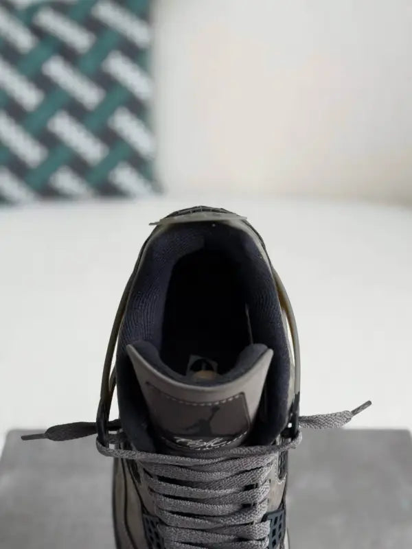 Air Jordan 4 Retro – Cave Stone – Stony Gray and Black