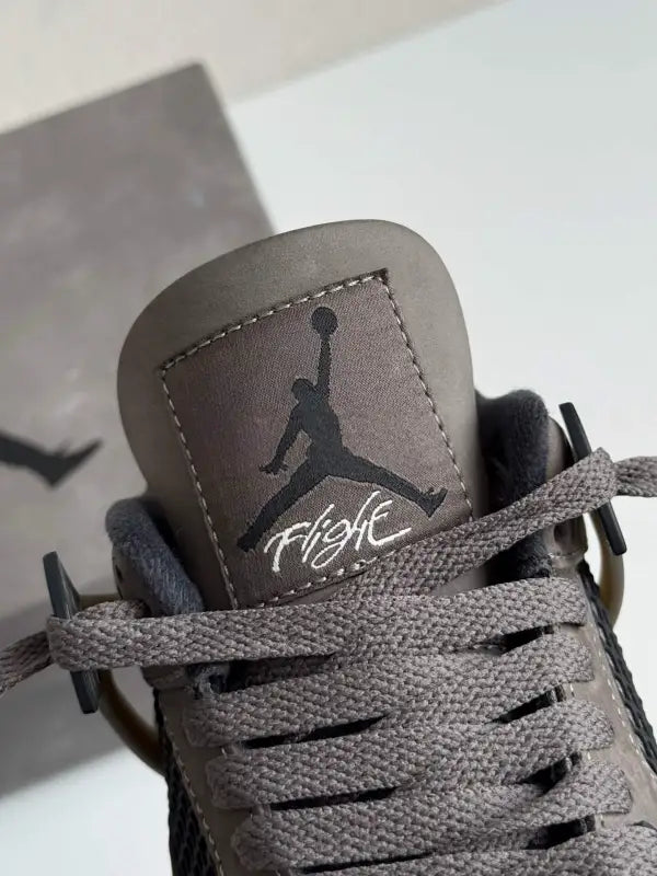 Air Jordan 4 Retro – Cave Stone – Stony Gray and Black